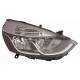 Renault Clio 2012-2016 Black Inner Halogen Head Lamp Unit Driver Side